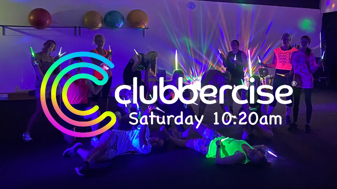 clubbercise Saturday flyer